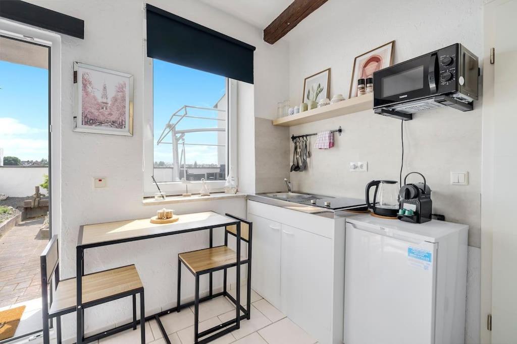 Tiny Apartment With Spacious Terrace On The Rhine Нойвид Экстерьер фото